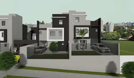 Sobrado com 3 dormitórios à venda, 128 m² por R$ 635.000,00 - Uberaba - Curitiba/PR