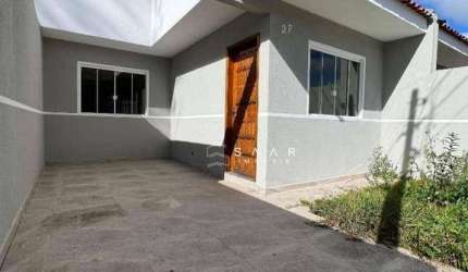 Casa com 3 dormitórios sendo 01suite à venda, 68 m² por R$ 399.900 - Costeira - São José dos Pinhais/PR
