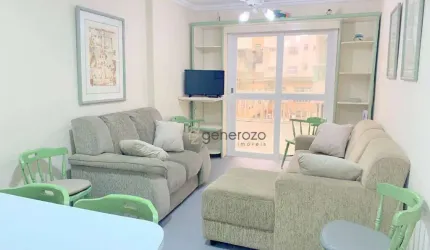 Apartamento com 2 quartos à venda na Passagem Caminho do Mar, 80, Pitangueiras, Guarujá, 70 m2 por R$ 590.000