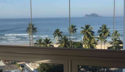 Apartamento com 3 dormitórios à venda, 110 m² por R$ 1.500.000,00 - Pitangueiras - Guarujá/SP