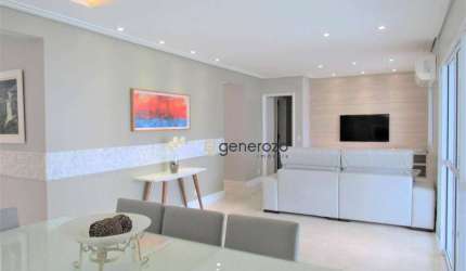 Apartamento à venda na praia das Astúrias, 03 dormitórios, sacada gourmet, com lazer no prédio