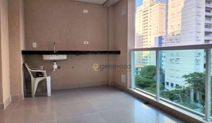 Apartamento para venda na praia de Pitangueiras, prédio novo, 02 dormitórios, sacada gourmet, com lazer e 01 vaga de garagem