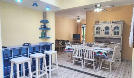 Cobertura para venda na praia das Astúrias, 02 dormitórios, com terraço e 01 vaga de garagem