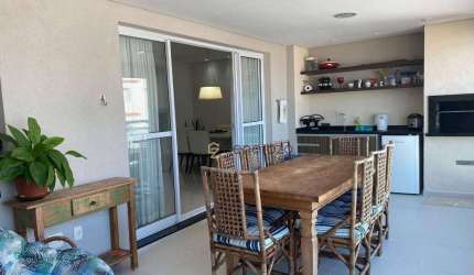 Apartamento para venda na praia das Astúrias, 03 dormitórios, varanda gourmet, 02 vagas de garagem e lazer no prédio