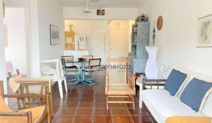 Apartamento na praia de Pitangueiras, 02 dormitórios, 01 vaga