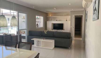 Apartamento a venda na praia das Astúrias, 03 dormitórios, varanda gourmet, 03 vagas de garagem e lazer completo