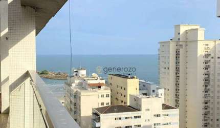 Cobertura á venda na praia das Pitangueiras, 03 dormitórios, 01 vaga de garagem.