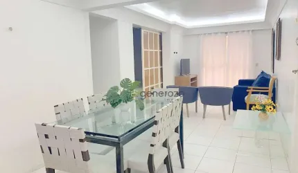 Apartamento com 2 quartos à venda na Passagem Caminho do Mar, 80, Pitangueiras, Guarujá, 70 m2 por R$ 530.000