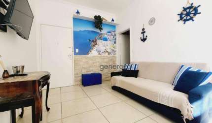 Apartamento a venda na praia das Pitamgueiras, reformado, 02 dormitórios, a 02 quadras da praia