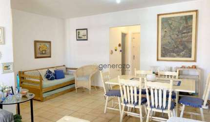 Apartamento a venda na praia das Pitangueiras, 03 dormitórios, 02 vagas e lazer