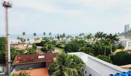 Cobertura a venda na praia da Enseada, 03 dormitórios, com 02 vagas de garagem