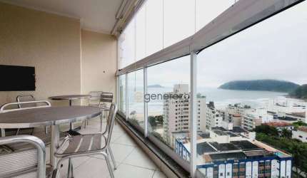 Apartamento com 3 dormitórios à venda, 113 m² por R$ 1.070.000 - Praia do Tombo - Guarujá/SP