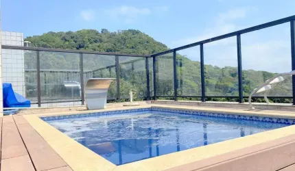 Cobertura com 4 quartos à venda na Rua Taubaté, 85, Pitangueiras, Guarujá, 260 m2 por R$ 2.350.000
