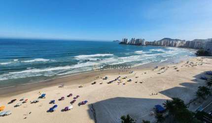Apartamento a venda na praia das Pitangueiras, frente ao mar, 02 dormitórios, com vaga de garagem