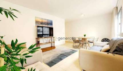 Apartamento a venda na praia das Pitangueiras, 02 dormitórios, com sacada e garagem