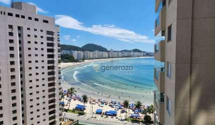 Apartamento a venda na praia das Astúrias, varanda gourmet, 03 dormitórios, 02 vagas de garagem