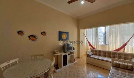 Apartamento com 1 dormitório à venda, 55 m² por R$ 370.000 - Pitangueiras - Guarujá/SP