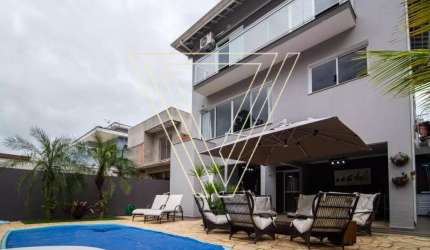 Vende casa com 4 Suítes, mobiliada e com piscina no Ibi Aram 1. - CAC6837