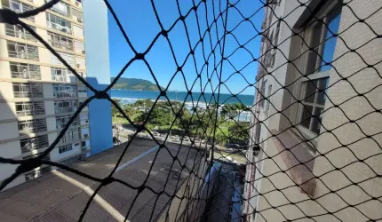 Apartamento Vista Mar , 2 quartos, sacada, prédio frente mar, Bairro: Boqueirão/Embaré, Cidade: Santos/SP