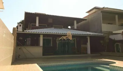 Casa com 5 dormitórios para alugar, 330 m² por R$ 6.300/mês - Praia Linda - São Pedro da Aldeia/RJ