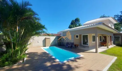 Casa com 3 dormitórios para alugar, 150 m² por R$ 5.800/mês - Estação - São Pedro da Aldeia/RJ