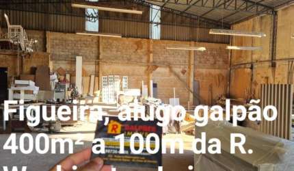 Barracão / Galpão / Depósito com 1 sala para alugar na Estrada São Lourenço, Figueira, Duque de Caxias por R$ 4.000
