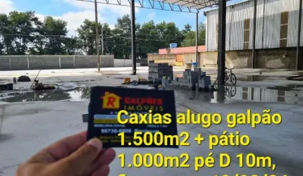 Barracão / Galpão / Depósito com 2 salas para alugar na Avenida Automóvel Clube, 6754, Santa Cruz da Serra, Duque de Caxias por R$ 35.000