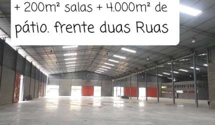 Barracão / Galpão / Depósito com 2 salas para alugar na Avenida Demétrio Ribeiro, 00, Chácaras Rio-Petrópolis, Duque de Caxias por R$ 90.000