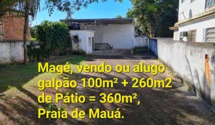 Barracão / Galpão / Depósito com 2 salas à venda na RUA VITÓRIA HELENA, Praia de Mauá, Magé por R$ 220.000
