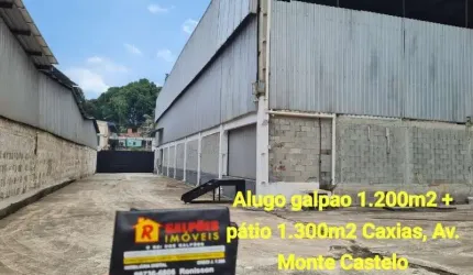 Barracão / Galpão / Depósito com 2 salas à venda na Avenida Monte Castelo, Jardim Gramacho, Duque de Caxias por R$ 3.000.000