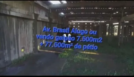 Terreno para alugar na Avenida Brasil, 2531, Campo Grande, Rio de Janeiro por R$ 80.000
