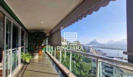 Apartamento de 290m² com 3 suítes à venda por R$ 3.900.000 - Lagoa - Rio de Janeiro/RJ