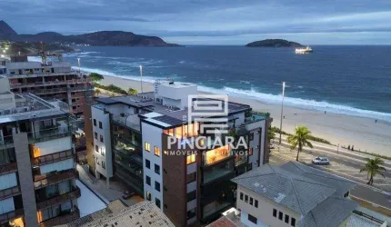 Cobertura de Alto Padrão com Vista para o Mar no Edifício Isla Único em Piratininga - 4 Quartos (2 Suítes) por R$4.000.000