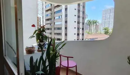 Apartamento para Venda em Santos, Boqueirão, 3 dormitórios, 1 suíte, 3 banheiros, 1 vaga