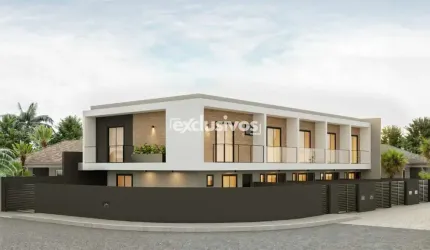 Sobrado geminado em construção no Vila Nova