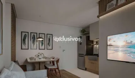 Apartamento 1 suíte em Home Club completo no Bairro Glória, em Joinville/SC
