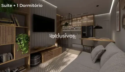 Apartamento 1 suíte + 01 dormitório no Saguaçu, Home Club Brasil 70