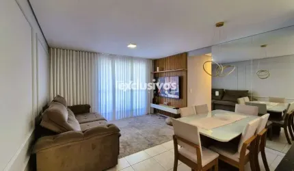 Apartamento semimobiliado 1 suíte + 2 dormitórios de 80m² no Anita Garibaldi, em Joinville/SC