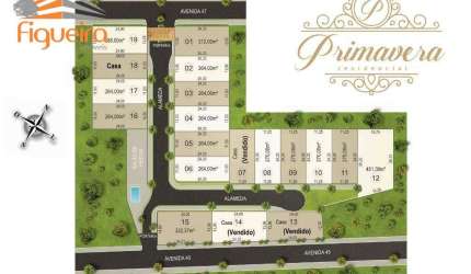 Terreno à venda, 264 m² por R$ 207.240,00 - Primavera - Barretos/SP
