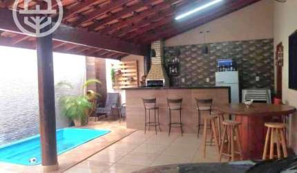 Casa com 3 dormitórios sendo 1 suíte à venda, 180 m²  R$ 450.000 - San Diego - Barretos/SP