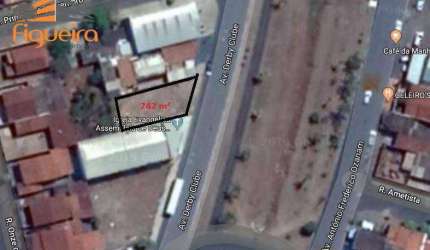 Terreno para alugar, 242 m² por R$ 999/mês - Derby Clube - Barretos/SP