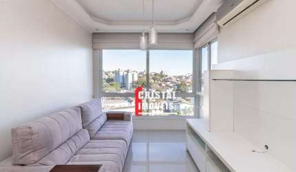 Cobertura 3 dormitórios sendo 1 suíte com 2 vagas para venda no Bairro Cristal - A14103