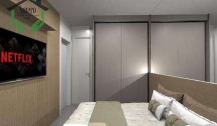 Apartamento com 1 dormitório para alugar, 24 m² por R$ 3.161,64/mês - Vila Butantã - São Paulo/SP