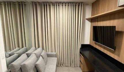 Apartamento com 1 dormitório para alugar, 24 m² por R$ 3.036,09/mês - Vila Butantã - São Paulo/SP
