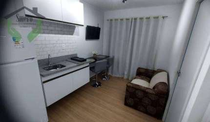 Apartamento com 1 dormitório para alugar, 24 m² por R$ 2.660,00/mês - Vila Butantã - São Paulo/SP