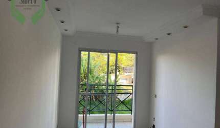 Apartamento com 3 dormitórios para alugar, 65 m² por R$ 3.922,92/mês - Vila Butantã - São Paulo/SP