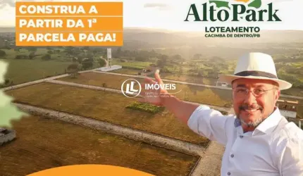 Terreno a venda em Cacimba de Dentro Loteamento Alto Park PB