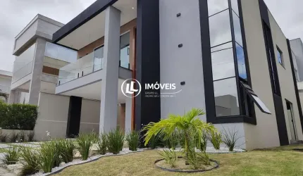 Linda casa com 4 suítes no Condomínio Novo Leblon, Parque das Nações,  Parnamiri
