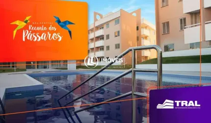Apartamento Novo Condomínio Recanto dos Passaros em Nova Parnamirim
