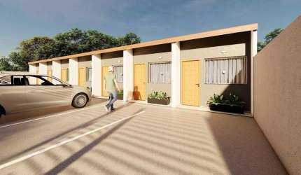 Casa com 1 quarto à venda na Ermolau Del Cistia, 1, Vila Mineirão, Sorocaba por R$ 199.000